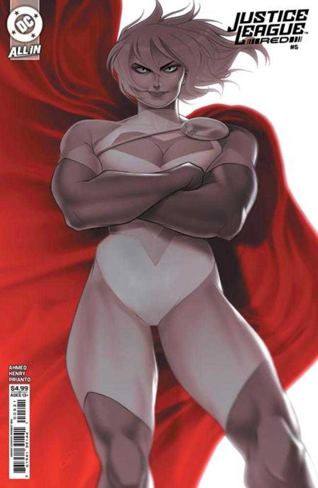 Justice League Red #5 (Of 6) Cover B Sweeney Boo Card Stock Variant (NM)