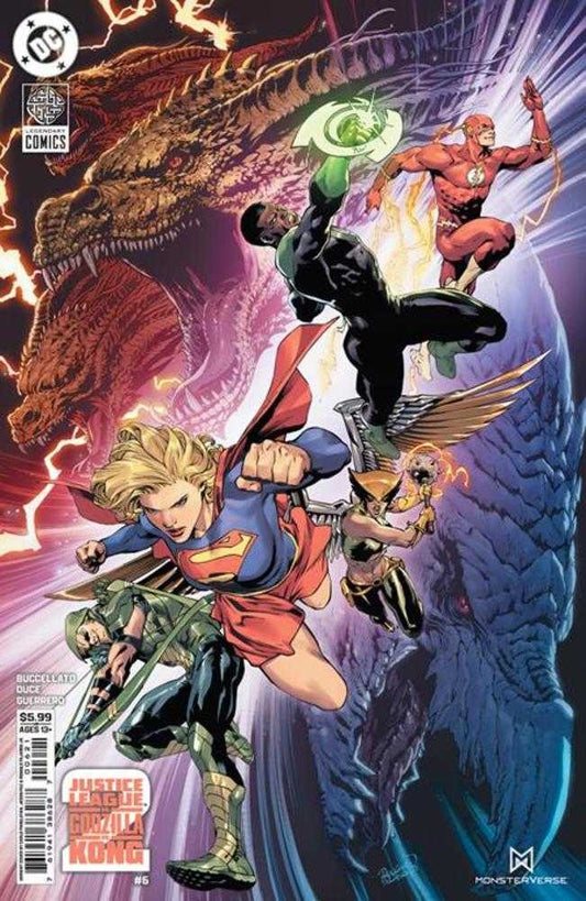 Justice League vs Godzilla vs Kong 2 #6 (Of 7) Cover B Carlo Pagulayan Card Stock Variant (NM)