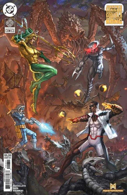 Justice League vs Godzilla vs Kong 2 #6 (Of 7) Cover C Alan Quah Card Stock Variant (NM)