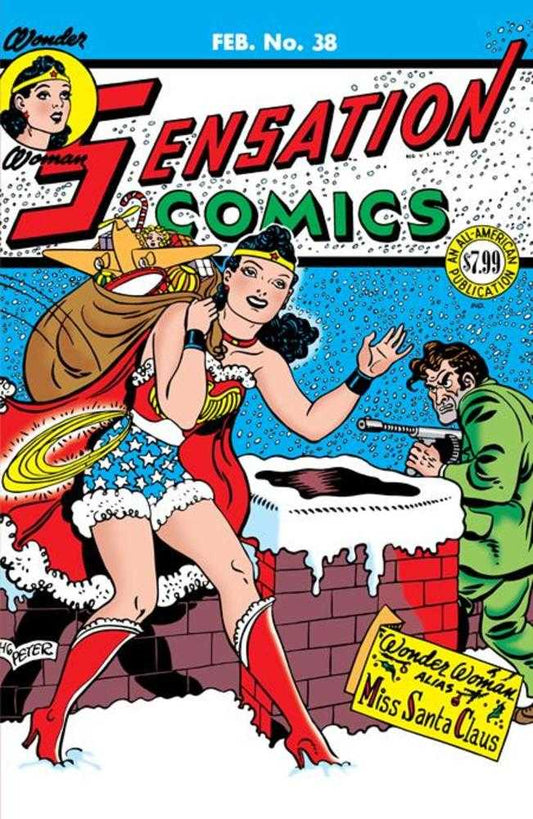 Sensation Comics #38 Facsimile Edition Cover B Harry G Peter Foil Variant (NM)