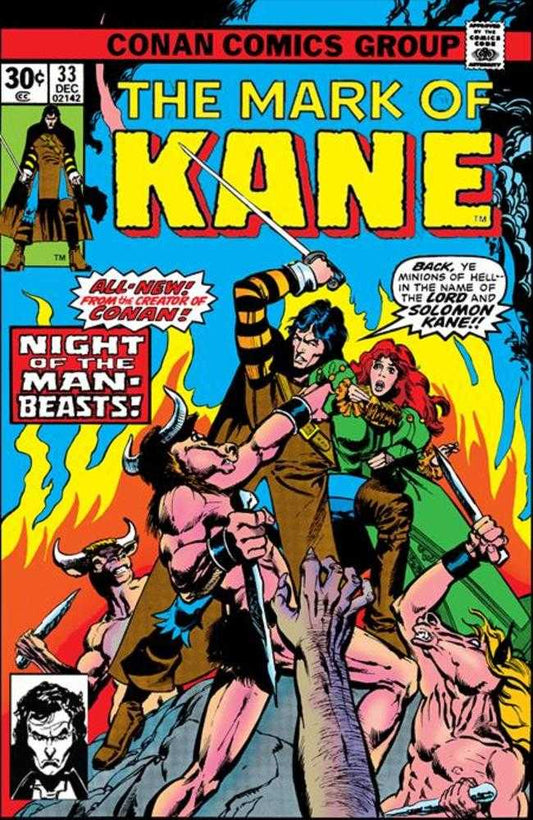Solomon Kane The Original Comics Omnibus Hardcover Volume 01 Direct Market Edition Cover (Mature) (NM)