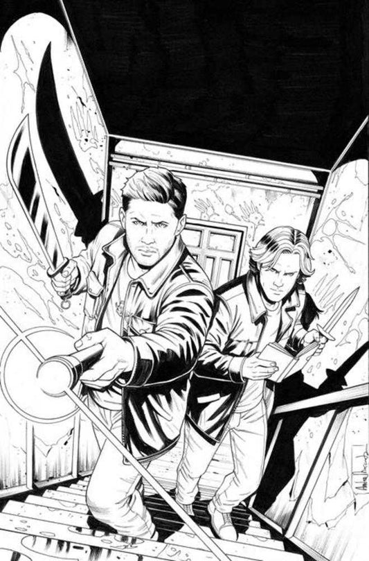Supernatural #3 Cover H Inc 1:15 Eder Messias Line Art Full Art Variant (NM)
