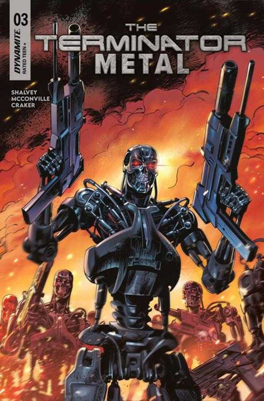 Terminator Metal #3 Cover D Paolo Antiga Variant (NM)