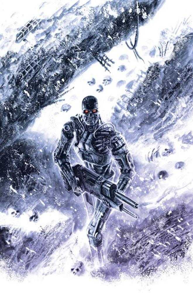Terminator Santa Claus Is Coming To Town #1 (One Shot) Cover H Inc 1:20 Francesco Biagini Full Art Variant (NM)