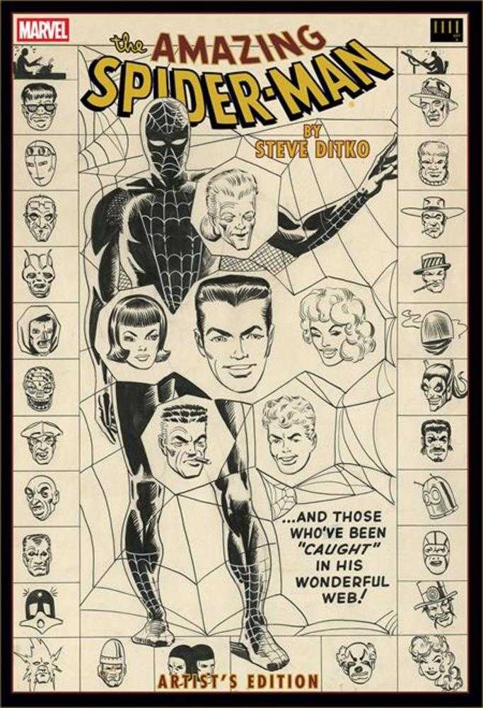 Amazing Spider-Man By Steve Ditko Artists Edition Hardcover DM Exclusive Web Cover (NM)