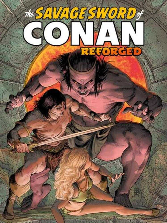 Savage Sword Of Conan Reforged #2 Cover C Patrick Zircher Foil Trade (Mature) (NM)