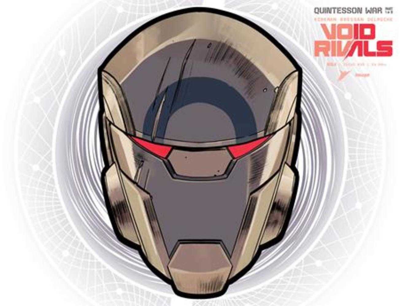 Void Rivals #25 Cover I Andrea Milana & Andres Juarez Die Cut Foil Darak Mask Variant (NM)