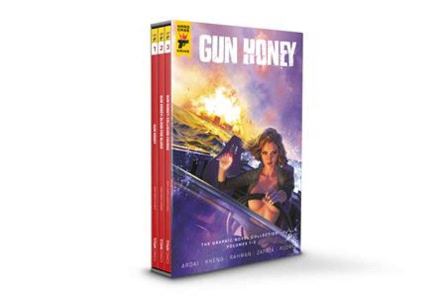 Gun Honey TPB Volume 01 03 Slipcase Set Direct Market Edition Alex Ronald Cover (Mature) (NM)