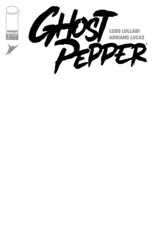 Ghost Pepper #6 Cover F Blank Sketch Variant (NM)