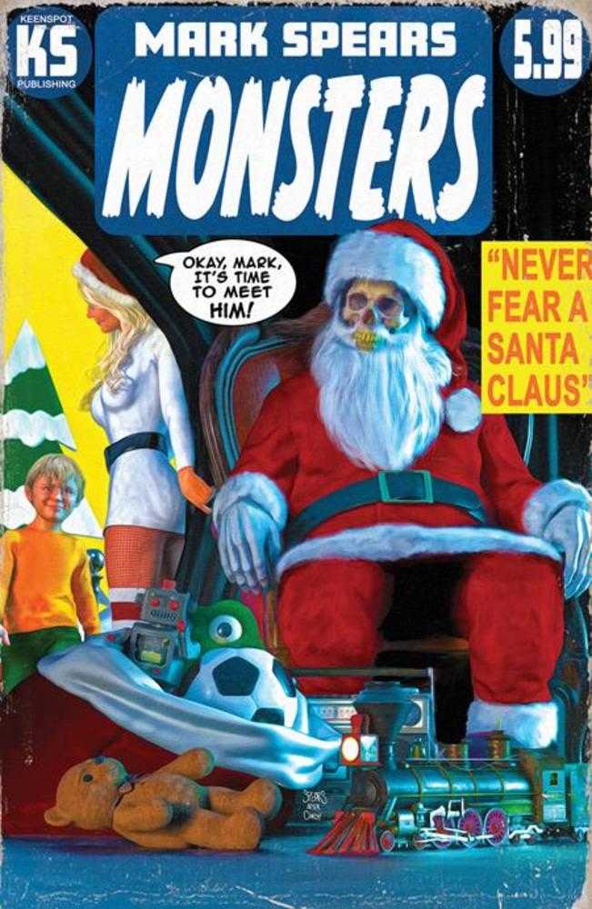 Mark Spears Monsters #4 2nd Print Cover A Mark Spears Witching Hour Homage (NM)