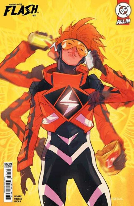 Absolute Flash #11 Cover D Karl Kerschl Card Stock Variant (NM)