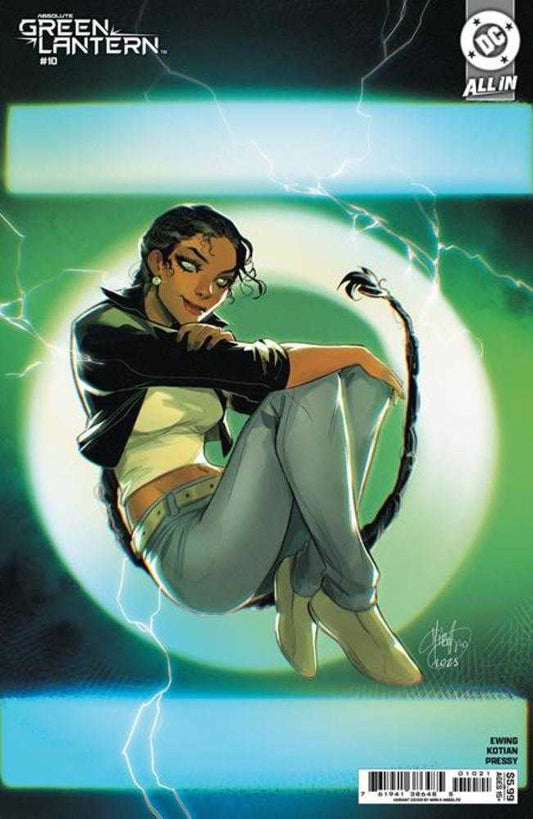 Absolute Green Lantern #10 Cover B Mirka Andolfo Card Stock Variant (NM)