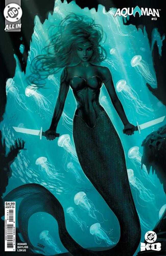 Aquaman #13 Cover B Nathan Szerdy Card Stock Variant (NM)