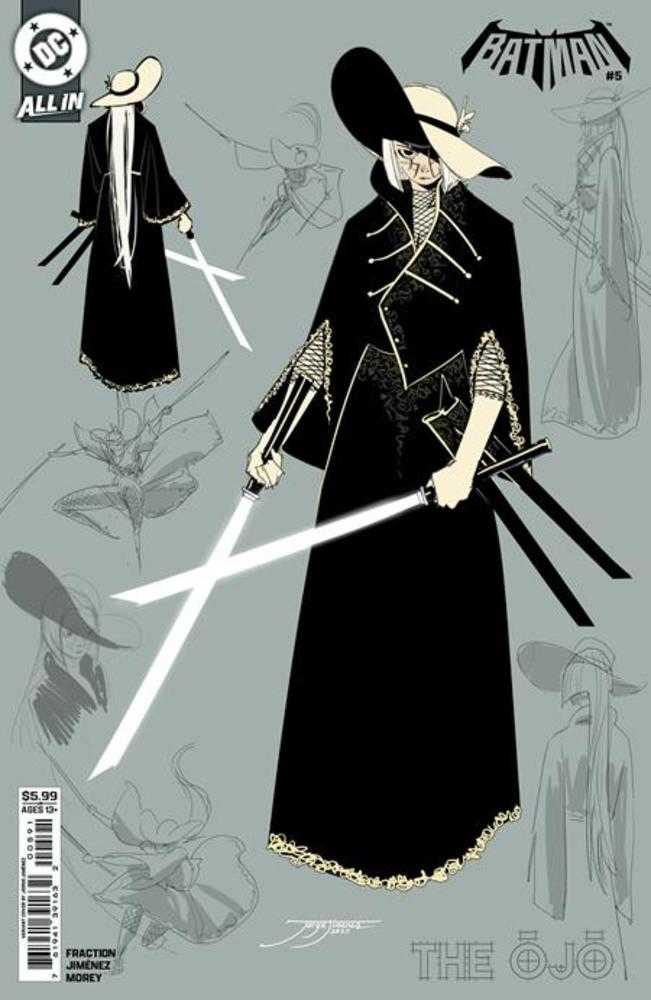 Batman #5 Cover G Jorge Jimenez The Ojo Design Card Stock Variant (NM)