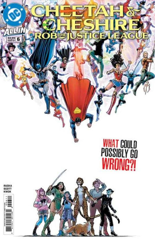 Cheetah And Cheshire Rob The Justice League #6 (Of 6) Cover A Nicola Scott (NM)
