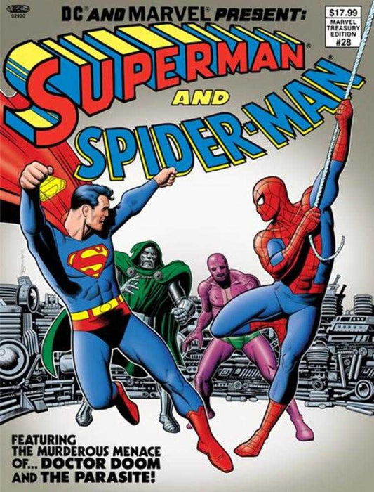 DC And Marvel Present Superman And Spider-Man (Marvel Treasury Edition #28) #1 Facsimile Edition Cover B Brian Bolland  Variant (NM)