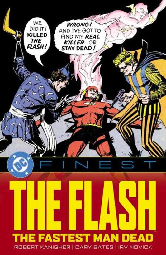 DC Finest The Flash The Fastest Man Dead TPB (NM)