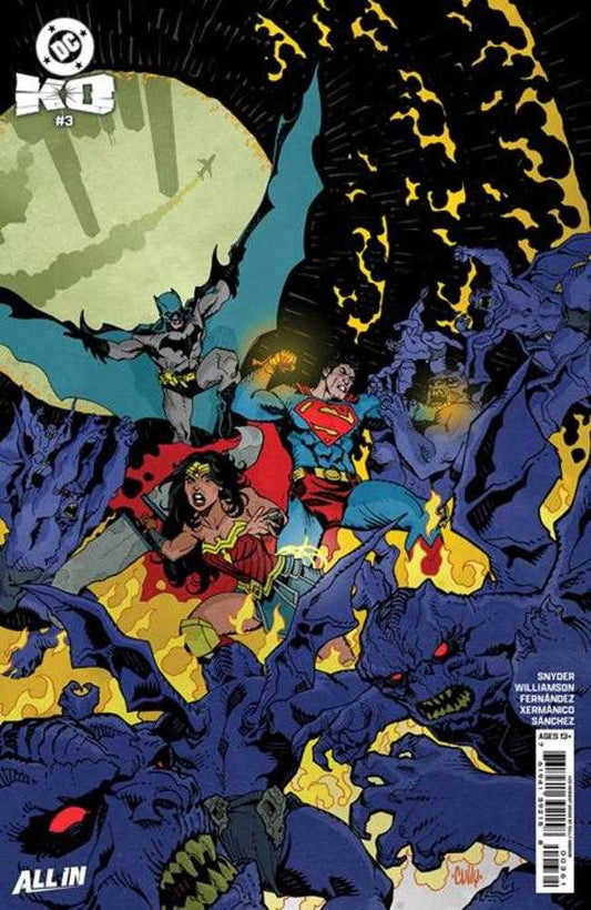 DC K.O. #3 (Of 5) Cover K 1:25 Cully Hamner Card Stock Variant (NM)