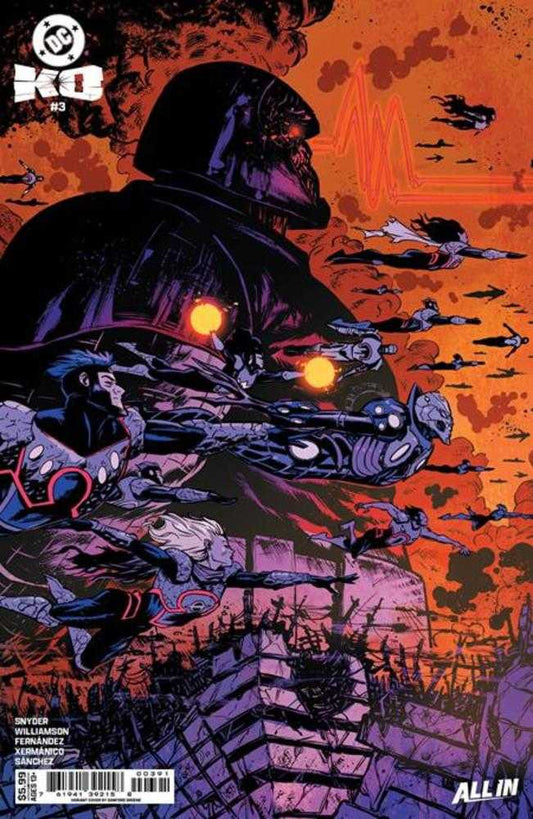 DC K.O. #3 (Of 5) Cover F Sanford Greene Darkseid Card Stock Variant (NM)