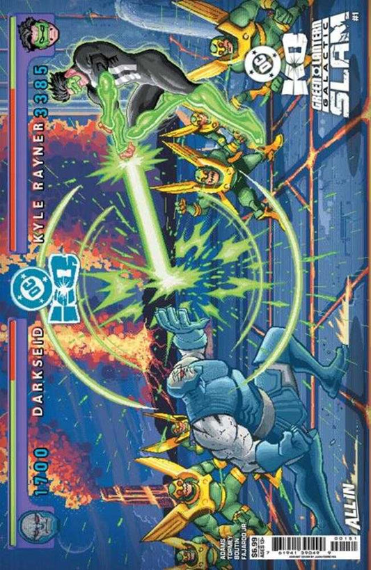 DC K.O. Green Lantern Galactic Slam #1 (One Shot) Cover E Juan Ferreyra Wraparound Card Stock Variant (NM)