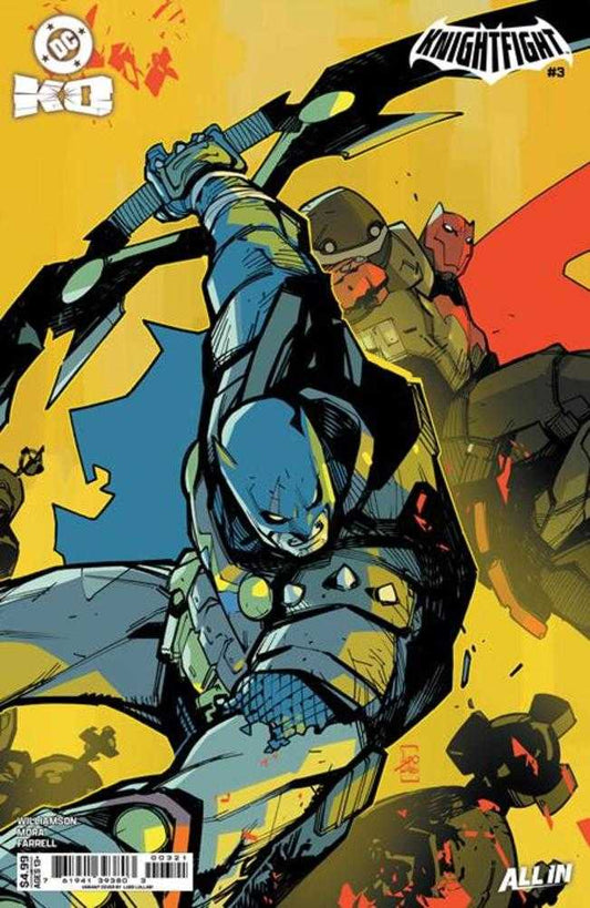 DC K.O. Knightfight #3 (Of 4) Cover B Ludo Lullabi Card Stock Variant (NM)