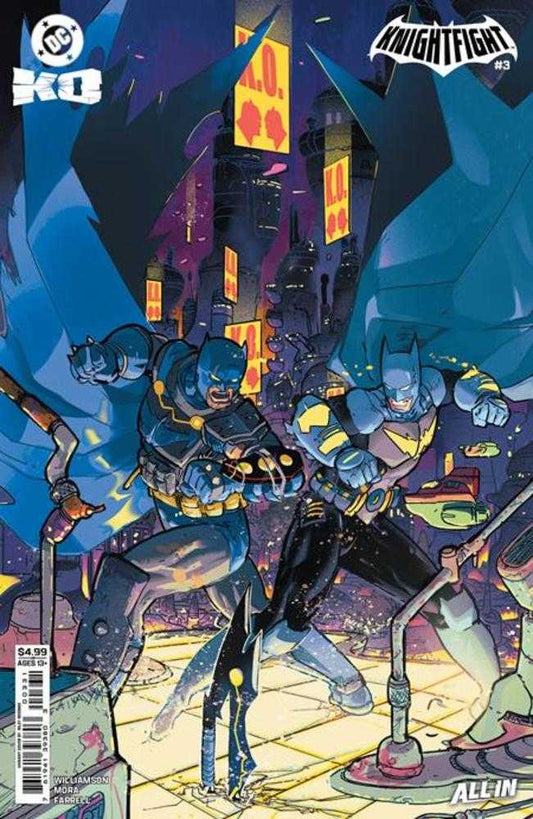 DC K.O. Knightfight #3 (Of 4) Cover D Riley Rossmo Card Stock Variant (NM)
