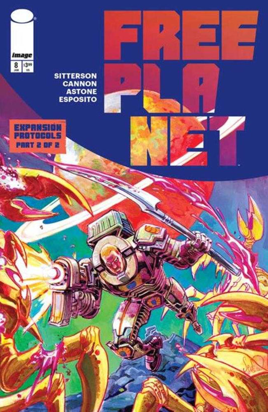 Free Planet #8 Cover A Jed Dougherty (NM)