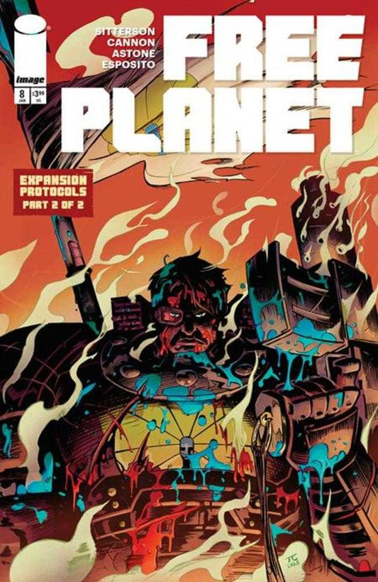 Free Planet #8 Cover B Tyrell Cannon Variant (NM)