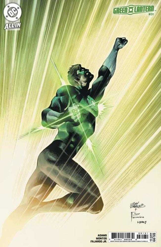 Green Lantern #31 Cover C Eddy Barrows & Eber Ferreira Card Stock Variant (NM)