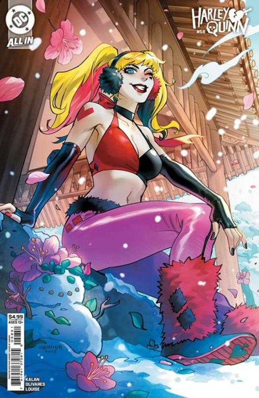 Harley Quinn #58 Cover E Haining Sweater Weather Card Stock Variant (NM)