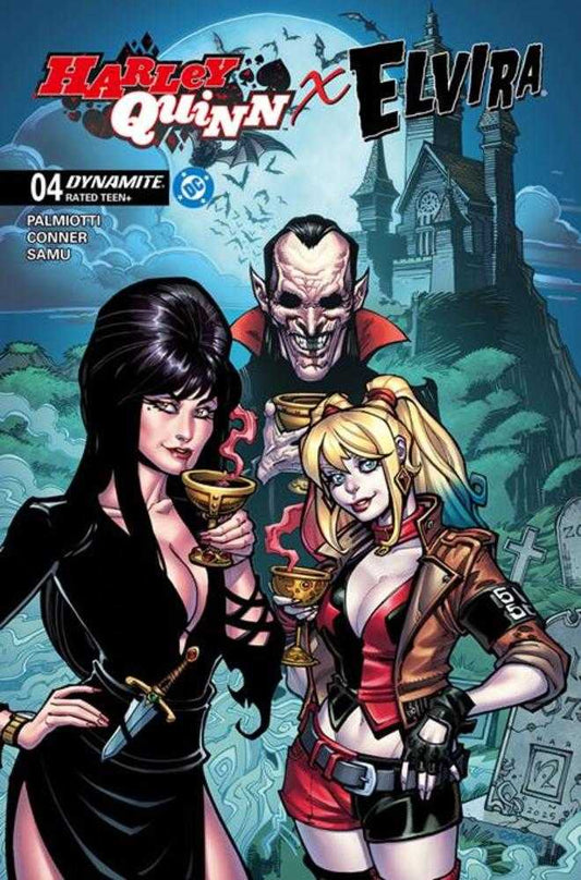 Harley Quinn X Elvira #4 Cover B Chad Hardin Variant (NM)