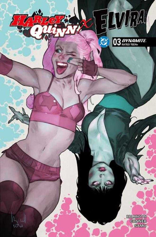Harley Quinn X Elvira #4 Cover D Ben Caldwell Variant (NM)