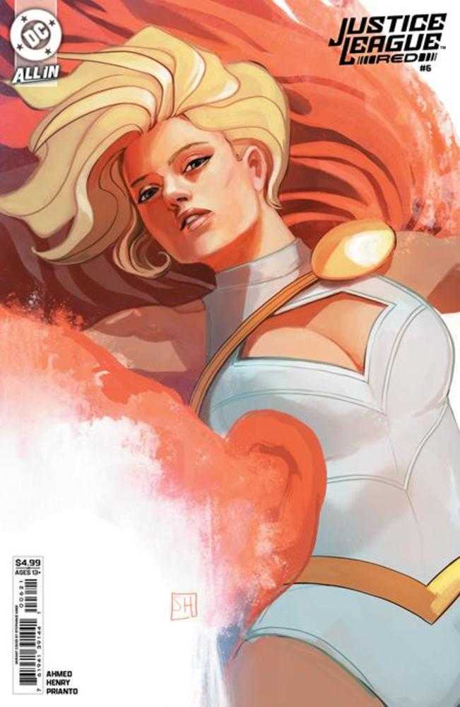Justice League Red #6 (Of 6) Cover B Stephanie Hans Card Stock Variant (NM)