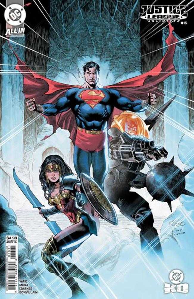 Justice League Unlimited #15 Cover C Eddy Barrows & Eber Ferreira Card Stock Variant (DC K.O.) (NM)