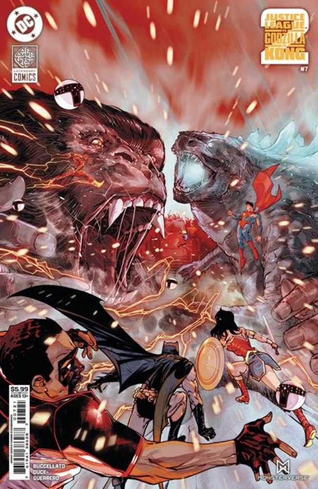 Justice League vs Godzilla vs Kong 2 #7 (Of 7) Cover D Carmine Di Giandomenico Card Stock Variant (NM)