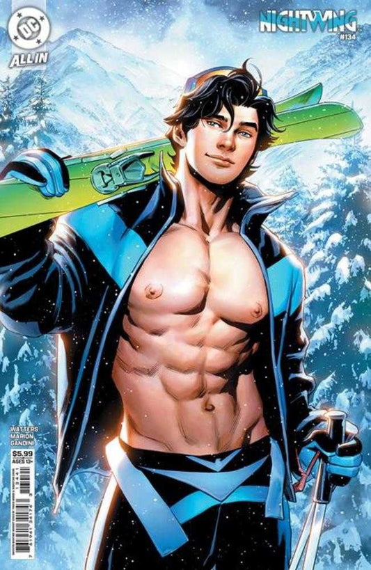Nightwing #134 Cover E Travis Moore Sweater Weather Card Stock Variant (NM)
