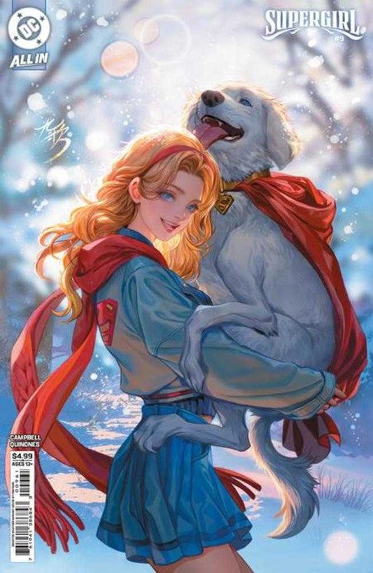 Supergirl #9 Cover E Fan Yang Sweater Weather Card Stock Variant (NM)