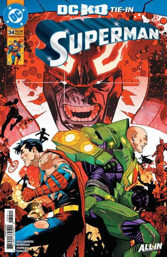 Superman #34 Cover A Dan Mora (DC K.O.) (NM)