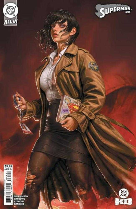 Superman #34 Cover B Kyuyong Eom Card Stock Variant (DC K.O.) (NM)