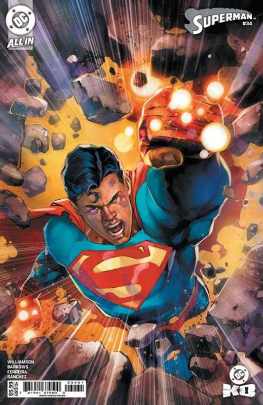 Superman #34 Cover C Rod Reis Card Stock Variant (DC K.O.) (NM)