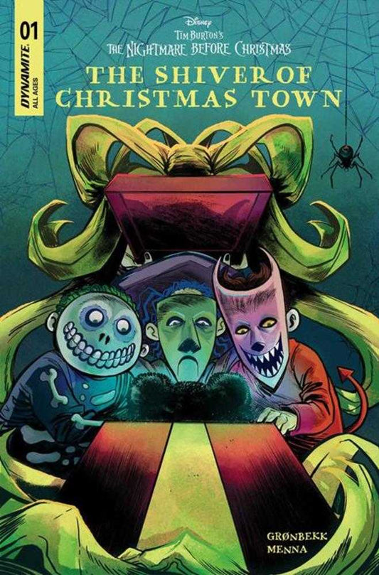Tim Burtons The Nightmare Before Christmas The Shiver Of Christmas Town #1 Cover B Soo Lee Variant (NM)