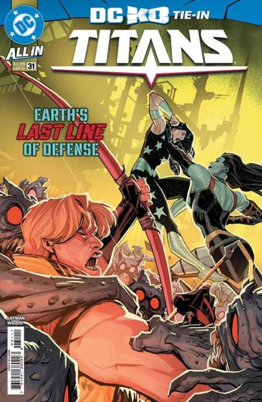 Titans #31 Cover A Pete Woods (DC K.O.) (NM)