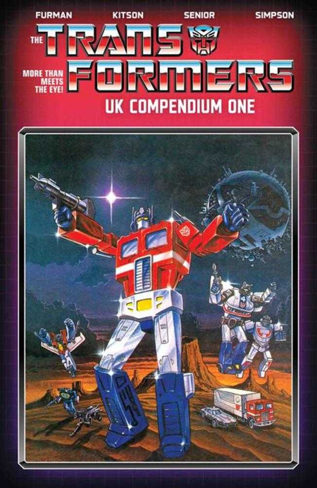 Transformers Uk Compendium TPB DM Exclusive Book 01 John Higgins Cover (NM)