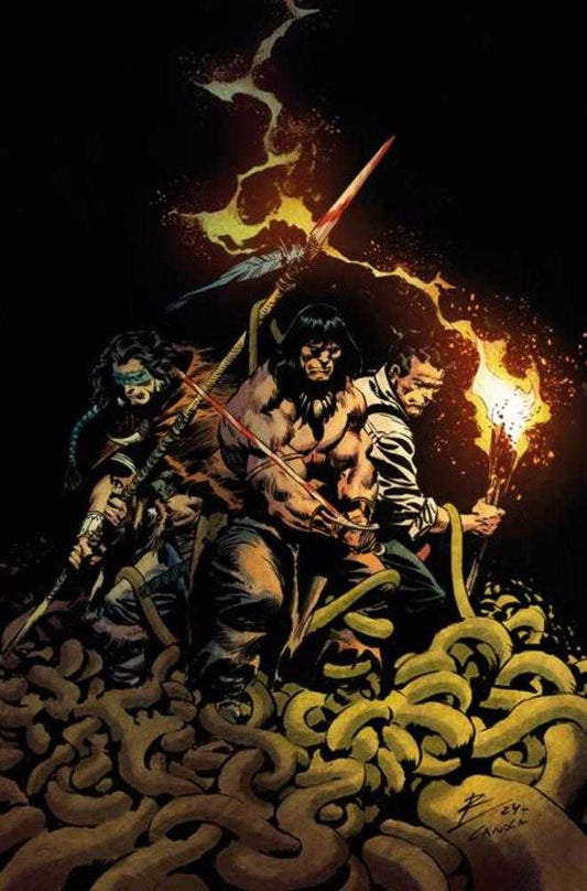Conan The Barbarian Scourge Of The Serpent #4 (Of 4) Cover D Roberto De La Torre Full Art Variant (Mature) (NM)