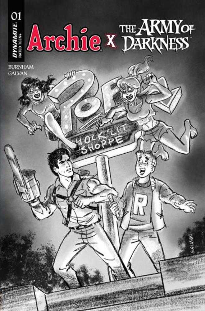 Archie X Army Of Darkness #1 Cover J 1:10 Bill Galvan Pencils Variant (NM)