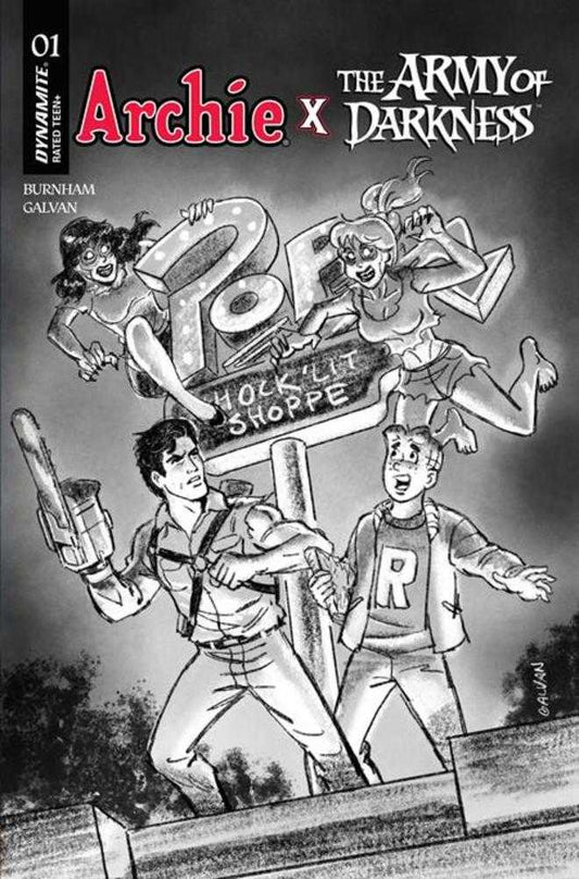 Archie X Army Of Darkness #1 Cover J 1:10 Bill Galvan Pencils Variant (NM)