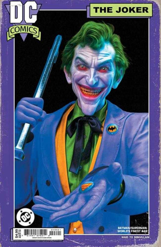 Batman Superman Worlds Finest #48 Cover B Mark Spears Card Stock Variant (NM)