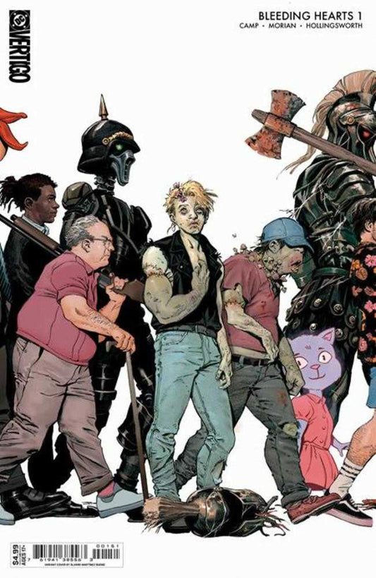 Bleeding Hearts #1 Cover E Alvaro Martinez Bueno Connecting Card Stock Variant (Mature) (NM)