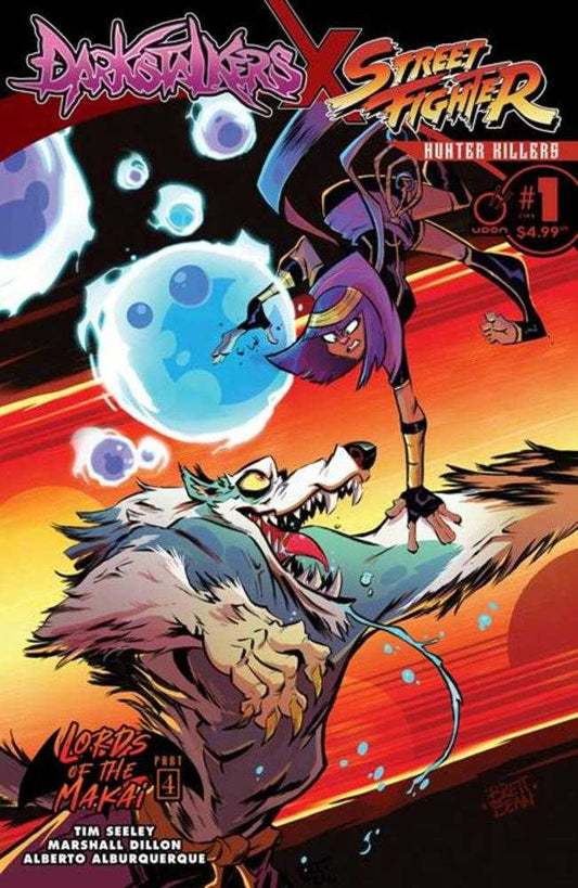 Darkstalkers X Street Fighter Hunter Killers #1 (One Shot) Cover B Brett Bean Variant (NM)