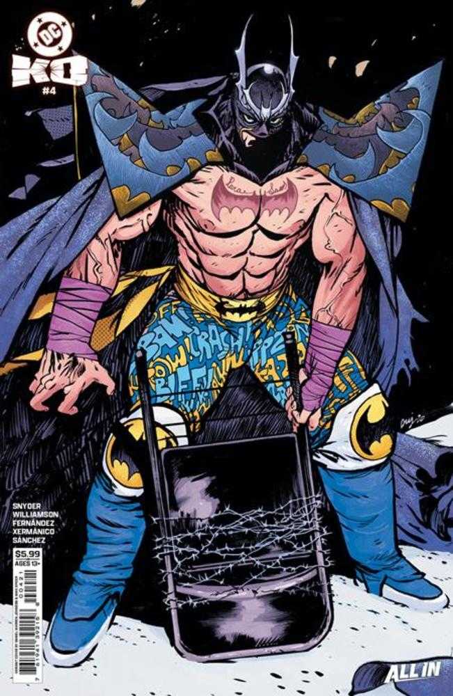 DC K.O. #4 (Of 5) Cover B Daniel Warren Johnson Card Stock Variant (NM)